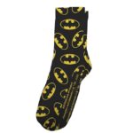 DC Comics Batman - Calzini adulto in cotone calza corta