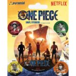 One Piece Crew Netflix - set 5 adesivi stickers in vinile Pyramid