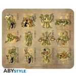 Mousepad - Saint Seiya Pixel Logo tappetino per mouse 24x20 cm