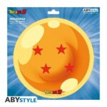 MOUSEPAD - DRAGON BALL - SFERA DEL DRAGO 4 STELLE Tappetino Per Mouse Sagomato Rotondo Diam. 21cm Abystyle