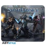 Mousepad - Starcraft Artanis, Kerrigan e Raynor tappetino per mouse sagomato 24x20 cm