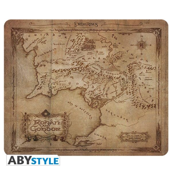 LORD OF THE RINGS - Flexible mousepad - Rohan & Gondor map