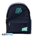 ANIMAL CROSSING - Blue Backpack - "Leaf Logo"