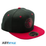 GAME OF THRONES - Snapback Cap - Black & Red - "Targaryen"