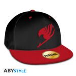 FAIRY TAIL - Snapback Cap - Black & Red - Emblem  *