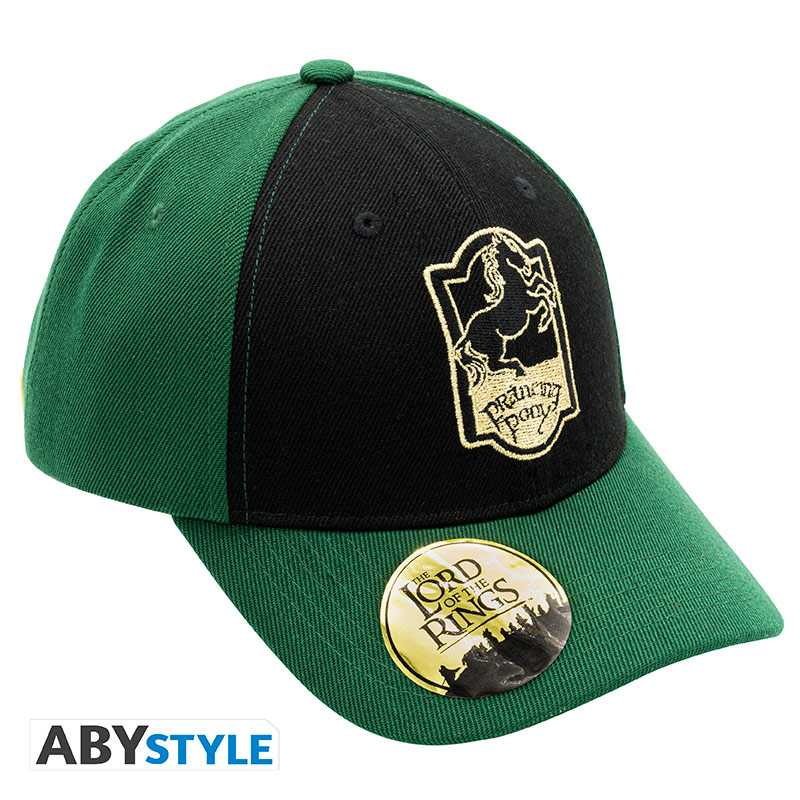 ABYCAP068 LORD OF THE RINGS - Cap - Black & Green - Prancing Pony - immagine 1