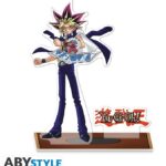 YU-GI-OH! - YAMI YUGI Figure 2D in Acrilico Trasparente con Base e Logo 11cm - Abystyle