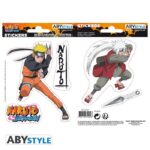 Naruto Shippuden - Naruto e Jiraiya set stickers adesivi - Abystyle