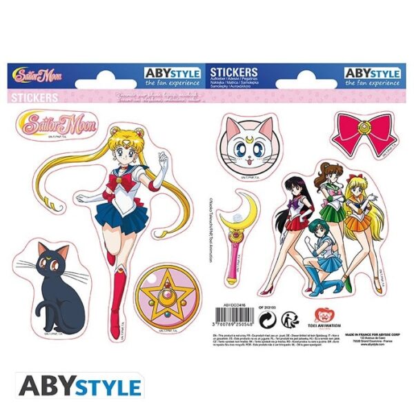 Sailor Moon set stickers adesivi - Abystyle