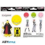 Assassination Classroom set stickers adesivi - Abystyle