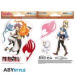FAIRY TAIL - Stickers - 16x11cm/ 2 sheets - Natsu & Lucy  *