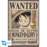 ONE PIECE - Poster Maxi 91.5 1 FSC MIX - Wanted Luffy New 2
