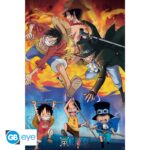 ONE PIECE - Poster Maxi 91.5 1 - Ace Sabo Luffy*