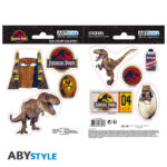 JURASSIC PARK - Stickers - 16x11cm/ 2 sheets - Dinosaurs