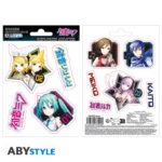 HATSUNE MIKU - Stickers - 16x11cm/ 2 sheets - Characters