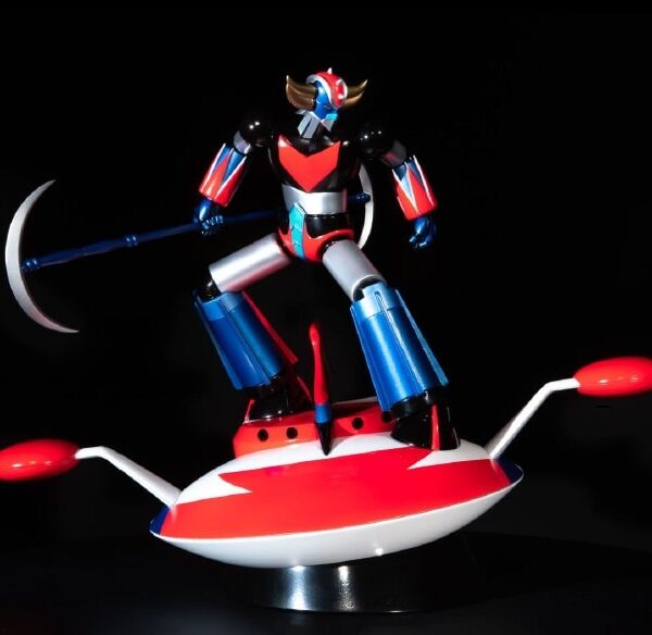 UFO ROBOT GRENDIZER - GOLDRAKE CON DISCO SPAZER - Statua Figure Diorama PVC 24cm Componibile AbyStyle