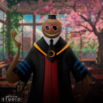 ASSASSINATION CLASSROOM - Figurine "Koro Sensei" brown