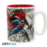 DC COMICS - Mug - 460 ml - Superman & logo - with box  * DT