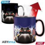 BACK TO THE FUTURE - Mug Heat Change - 460 ml "Time Machine"  *