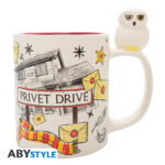 HARRY POTTER - Mug 3D handle - Hedwig & Privet Drive 79