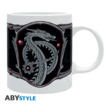 HOUSE OF THE DRAGON - Mug - 320 ml - Silver Dragon - subli matte