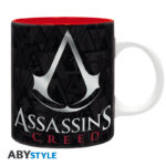 ASSASSIN'S CREED - Mug - 320 ml - Crest black & red - subli
