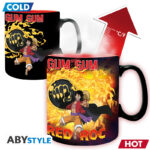 ONE PIECE - Mug Heat Change - 460 ml - Luffy vs Kaido - card