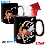 ONE PIECE - Mug Heat Change - 460 ml - Luffy & Ace - cardboard box