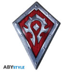 WORLD OF WARCRAFT - Plaque métal "Horde Shield" (25x35) *