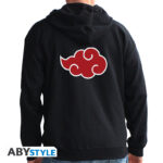NARUTO SHIPPUDEN - Hoodie - "Akatsuki" man black *