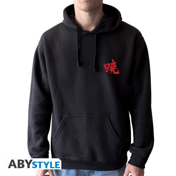 NARUTO SHIPPUDEN - Sweat - "Akatsuki" man without zip black