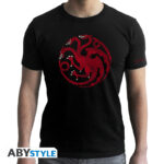 GAME OF THRONES - Tshirt "Targaryen" man SS black - new fit*