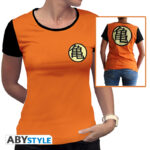 DRAGON BALL - Tshirt "Kame Symbol" woman SS orange - premium* Taglia: Extra Small