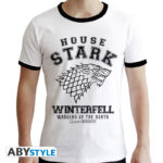 GAME OF THRONES - Tshirt "House Stark" man SS white - premium*