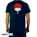 NARUTO SHIPPUDEN - Tshirt "Uchiha" man SS navy - basic*