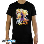 DRAGON BALL - Tshirt "DBZ/ Saiyans" SEE ABYTE 28*