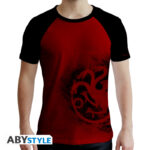 GAME OF THRONES - Tshirt "Targaryen" man SS red & black - premium*
