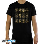 SAINT SEIYA - Tshirt "12 Golden Saints" man SS black - basic *