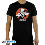 NARUTO SHIPPUDEN - Tshirt "Naruto" man SS black - basic *