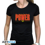 DC COMICS - Tshirt "Wonder Woman Power" woman SS black - basic* Taglia: Small