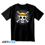 ONE PIECE - Tshirt unisex black - Classic Skull