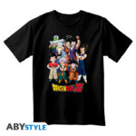 DRAGON BALL - Tshirt unisex black - DBZ/ Goku's group Taglia: Extra Large