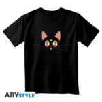 SAILOR MOON - Tshirt unisex black - Luna Taglia: Large