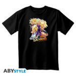 DRAGON BALL - Tshirt unisex black - Saiyans Taglia: Small