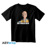 ONE PUNCH MAN - Tshirt unisex black - Saitama Fun