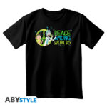 RICK AND MORTY - Tshirt unisex black - Peace Among Worlds Taglia: Double XL