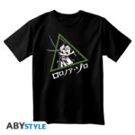 ONE PIECE - Tshirt unisex black - Roronoa Zoro