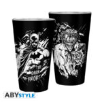 DC COMICS - Large Glass - 400ml - Batman & Joker
