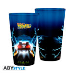 BACK TO THE FUTURE - Large Glass - 400ml -DeLorean