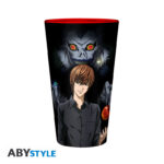 DEATH NOTE - Large Glass - 400ml - Light & Misa